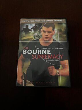 The Bourne Supremacy DVD